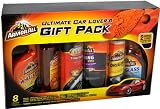 Armor All Ultimate Car Lover's Gift Pack with Extreme Wheel & Tire Cleaner (1.5 pt), Ultra Shine Tire Foam Protectant (1 lb 2 oz.), Ultra Shine Wash and Wax (1 pt), Cleaning Wipes (25 ct), Original Protectant (10 fl. oz) and Auto Glass Cleaner (1.38 pt) P