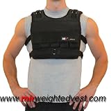 (Weekly Sale) New! MiR 75Lbs Short Adjustable Weighted Vest (One size fits all. WEIGHTS INCLUDED.)