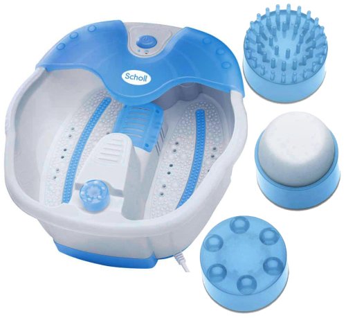 Buy Scholl Deluxe Aromatherapy Footspa DR6698UK - Blue & White online at Discounted New and Used prices. Delivered to your door with Off-The-Bookshelf.