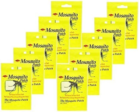 AgraCo Mosquito Patch 10 pack (20 patches) #1 Bestseller for 2014 Mosquito deterrent. All Natural deterrent for Mosquitoes Deet Free !!!!!!! by AgraCo Technologies International LLC