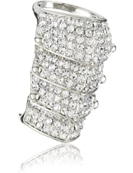 RAIN Silver-Tone Knuckle Ring, Size 6
