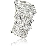 RAIN Silver-Tone Knuckle Ring Size 6