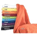 Handtuch Duschtuch 500 g/m� aus 100% Baumwolle Bordeaux G�stetuch (30 x 50 cm)