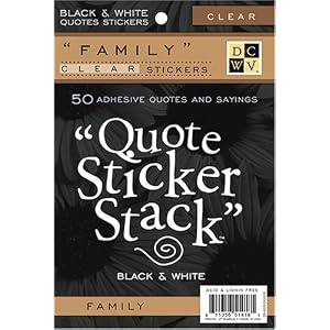 Diecuts-With-A-View-Black-and-White-4-3-8-Inch-by-7-Inch-10-Sheets-Clear-Sticker-Quote-Stack-Family