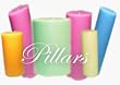 French Market - Pillar Candle - 6x6