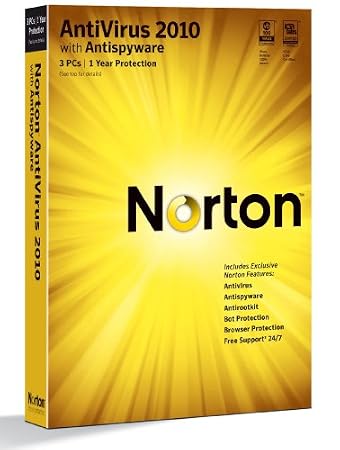 Norton Anti-virus 2010 1 user
