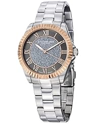 Stuhrling Original Womens 743.04 Audrey Shimmer Swiss Quartz Rose Tone Watch