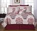 Pointehaven 8-Piece Luxury King Bedding Ensemble, Cherry Blossom Pointehaven 8-Piece Luxury King Bedding Ensemble, Cherry Blossom