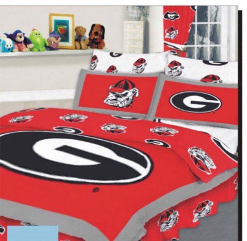 Georgia Bulldogs Queen Comforter Set
