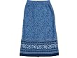 JM Collection Mid Calf Length Flowered Skirt