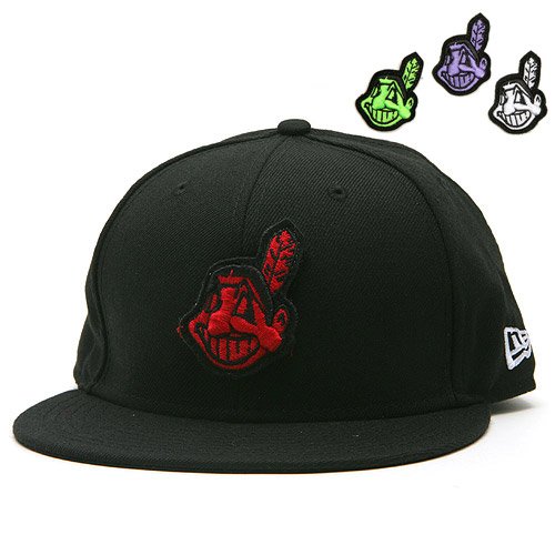 Buy Cleveland Indians Change Up Velcro Logo 59FIFTY Fitted Cap by New Era