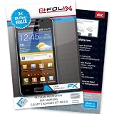 atFoliX Displayschutzfolie f�r Samsung Galaxy S Advance (GT-I9070) (3 St�ck) - FX-Clear: Displayschutz Folie kristallklar! H�chste Qualit�t - Made in Germany!von "Displayschutz@FoliX"