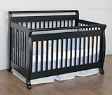 DaVinci Emily 4-in-1 Convertible Crib - Ebony -- black