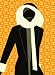 Woman Wearing Winter Coat - 18"H x 13"W - Peel and Stick Wall Decal by Wallmonkeys