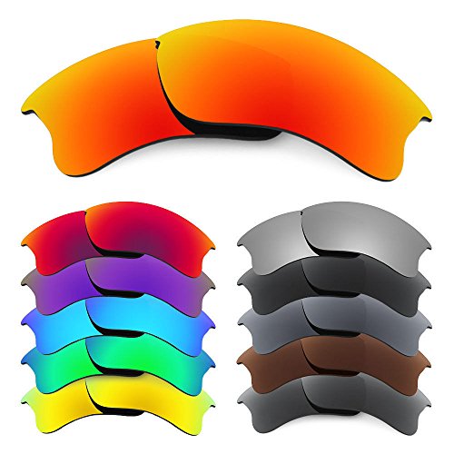 New Revant Polarized Replacement Lenses for Oakley Flak Jacket XLJ - 11 Options