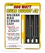 Designers Edge L-12 Work Light Replacement T-3 Bulbs with Hard Case, 500-Watt, 3-Pack