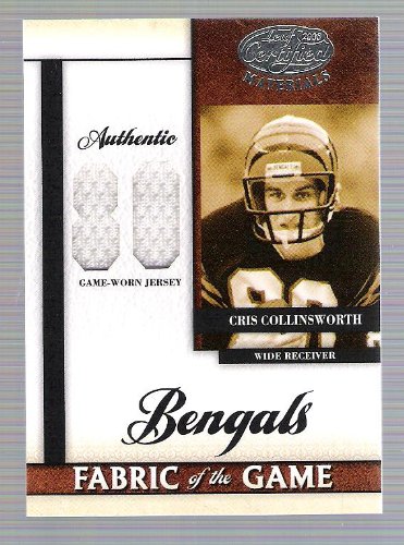 Leaf Certified Materials - Cris Collinsworth - Game Used Jersey Card - # 39/80