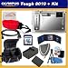 Olympus Stylus Tough 8010 14MP Digital Camera with 5x Wide Angle Zoom and 2.7 inch LCD (Silver) + SSE Essentail Kit: Includes Replacement D-Li50B Battery Pack, Travel Charger, Floating Wrist Strap, 16GB SDHC Memory Card, Card Reader and more