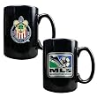Chivas USA MLS 2pc Black Ceramic Mug Set - Primary Team Logo & MLS Logo Chivas USA MLS 2pc Black Ceramic Mug Set - Primary Team Logo & MLS Logo