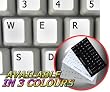 ENGLISH US NON-TRANSPARENT KEYBOARD STICKER ON WHITE BACKGROUND