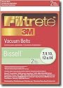 Filtrete Bissell 7, 9, 10, 12, and 14 Belt, 2 Belts Per Pack