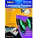 Fellowes 53060 Laminierfolien Enhance 80 Mikron, DIN A5 (100er Pack)