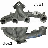 1996-2000 Dodge Caravan Plymouth Voyager 3.0L Exhaust Manifold Rear Right by APDTY