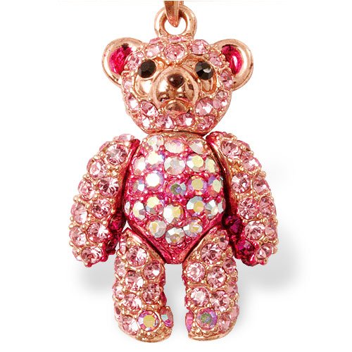 「KIRA☆BEAR-キラ・ベア」くまストラップ JP-297