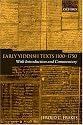 Early Yiddish Texts 1100-1750: With Introduction and Commentary