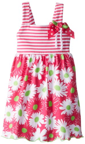 Good Lad Baby Girls' Knit Floral Print Sundress