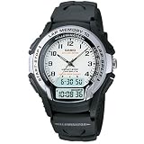 Casio WS300-7BV Mens 10-Lap Memory Combo Watch