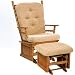 Baby : Glider and Ottoman - Maple/ Beige