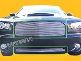 05 06 07 08 Dodge Charger 2pc Combo Upper+Bumper Billet Grille Grill