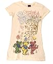 TS116 Grateful Dead Trees and Flowers Dancing Bears Juniors T-Shirt