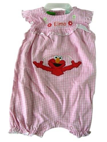 Sesame Street Baby Clothes- Elmo Girls Romper (24 months)