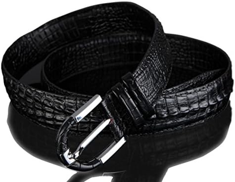 PAQUIN Men's Low Price Alligator Belt Leather Cayman Buckle Lady's 38mm 30"-41"