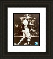 New York Yankees Framed Thurman Munson Photo MLB Baseball