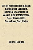 Ort Im Komitat Bacs-Kiskun: Kecskemet, Lakitelek, Kalocsa, Csaszartoltes, Vaskut, Kiskunfelegyhaza, Baja, Kiskunhalas, Bacsalmas, Solt, Hajos-