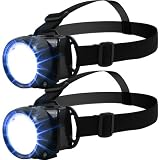 Set of 2 Stalwart? 5 LED Headlamp w / Adjustable Strap