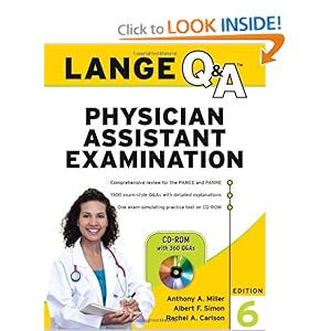 Lange Q;A Physician Assistant Examination, Sixth Edition [Paperback]