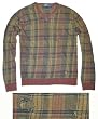 Polo Ralph Lauren Men Vintage Destoyed V-Neck Sweater
