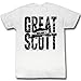 Back To The Future - Mens Great Scott T-Shirt, XX-Large, White