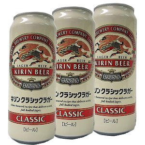 キリン クラシックラガー 500ml×24本