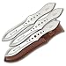 Gil Hibben Throwing Competition Triple Knife Set (Stainless, 12-Inch)