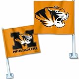 NCAA Missouri Tigers Car Flag