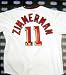 Ryan Zimmerman autographed Baseball Jersey (Washington Nationals) SIZE XL