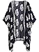 SweatyRocks Women Kimono Vintage Floral Beach Cover Up