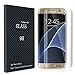 Galaxy S7 Edge Screen Protector Anti-Explosion Full Coverage HD Clear Film for Sangxung S7 Edge (3-Pack)