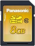 Produkt-Bild: Panasonic RP-SDW08GE1K SDHC Speicherkarte 8GB Geschwindigkeitsklasse 10 (22 MB/sek Transferrate)