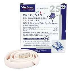 Preventic Collar For Dogs - Contains 9.0% Amitraz
